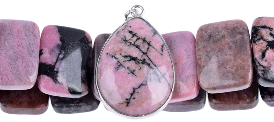 Acheter des bijoux en rhodonite et argent